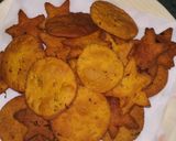 A picture of step 5 of BesanKiPapdi.