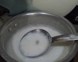 A picture of step 3 of Sabudana kheer.