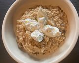 Une image de l'étape 7 de Risotto aux champignons et burrata.