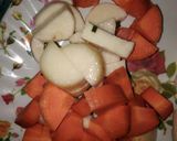 Hình bước làm 2 của món Canh củ từ cà rốt hầm thịt bò
