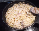 Foto del paso 7 de la receta: Fettuccine imitación carbonara