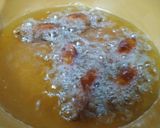 A picture of step 7 of Rosher Puli/A makar Sankranti recipe from Bengal.