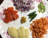 A picture of step 2 of Masala Egg Pasta.
