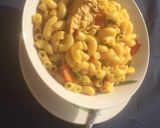 A picture of step 4 of Jollop macroni.
