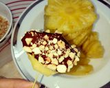 Hình bước làm 6 của món Thơm phủ Chocolate