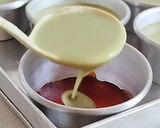 Foto langkah ke 4 dari resep Puding Matcha Karamel.