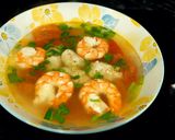 Hình bước làm 2 của món Canh cà chua cá thác lác tôm nõn
