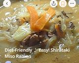 A picture of step 13 of Diet-Friendly ♪ Easy! Shirataki Miso Ramen.