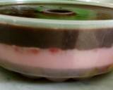 Pudding Susu Strawberry Coklat langkah memasak 6 foto