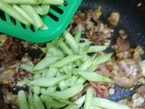 Daging Salai Goreng Kacang Buncis