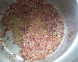 A picture of step 2 of Minced Meat n Egg#Theme Challenge.