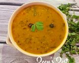 A picture of step 4 of Amaranthus and Methi Daal (Thotakura Daal).