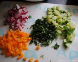 A picture of step 1 of Rice salad.