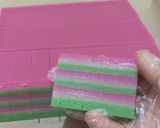 Foto langkah ke 4 dari resep Kue Lapis Tepung Beras.