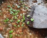 A picture of step 2 of Hot and Sour Soup.