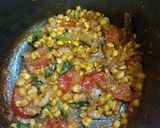 A picture of step 7 of Chana dal curry.