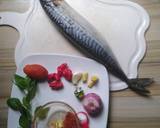 Grilled mackerel (Titus) fish recipe step 2 photo
