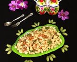 A picture of step 4 of Vegetable Macaroni.