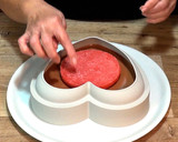 Foto del paso 9 de la receta: Tarta especial San Valentín 2020, sin horno