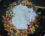 Raisins,pineapple,veggie rice#mashujaarecipe recipe step 6 photo