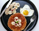 A picture of step 5 of Wheat Flour/Oats Flour Pancakes.