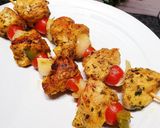 Une image de l'étape 5 de Brochettes de poulet marinés au curry cuisson cocotte magimix ou cuisson woodfire.