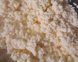 A picture of step 4 of Egg Barfi.