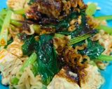 Foto langkah ke 3 dari resep Mie Tempe Sayur.