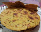 A picture of step 8 of Khakhra.