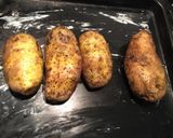 Foto del paso 1 de la receta: Papas rellenas con bacon