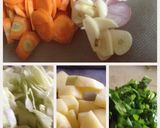 Foto langkah ke 4 dari resep Sop Sayur dan Makaroni Sederhana #SeninSemangat.