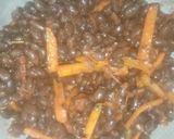 A picture of step 2 of Blackbeans with Coconut nut.