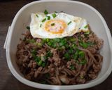 รูปขั้นตอนการทำที่ 4 ของ ผัดเส้นบุกสาหร่าย,หมูสับ,ต้นหอม - คีโต