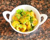 A picture of step 9 of Stuffed tinda.