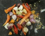 Foto langkah ke 4 dari resep Sayur pakis santan bubuk kedelai.