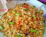 Foto langkah ke 2 dari resep Nasi Goreng Ikan Asin Pete.