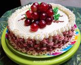 Foto langkah ke 9 dari resep Cake Hias Model Keranjang Anyaman.