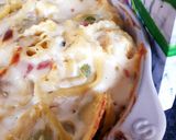Une image de l'étape 4 de Gratin de raviolis frais et tortellinis sauce mornay 😋#avril.