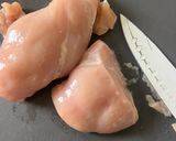 Hình bước làm 1 của món Bánh Gà, Ngô, Nấm