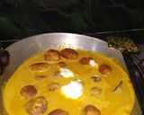 A picture of step 3 of Jackfruit kofta Curry.