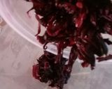 Foto del paso 2 de la receta: Chamoy de jamaica con arándanos 🍇🌺