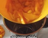 A picture of step 1 of Mango Milkshake Recipe | Thick Mug Shake With Ice Cream.
