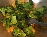 A picture of step 3 of Broccoli Potato Fry.