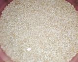 A picture of step 1 of Barely Dates porridge (for Sehri).