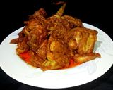 Foto langkah ke 8 dari resep Rendang (Kalio) Ayam dan Nangka Muda.