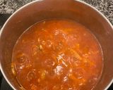 Foto del paso 6 de la receta: Pechuga de pollo en salsa roja con macarrones 🍗🍝