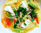 Hình bước làm 2 của món Canh chua chay