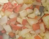 Foto del paso 1 de la receta: Guiso vegano de lentejas "aún no es Julio!"