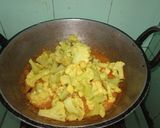 காலிஃப்ளவர் பச்சை பட்டாணி மசாலா(cauliflower green peas masala)👌👌 ரெசிபி ஸ்டேப் 9 புகைப்படம்