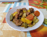 Foto del paso 5 de la receta: Estofado aromático de pavo con verduras